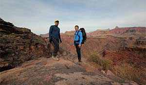 Fottur på  South Kaibab skinnene Grand Canyon
